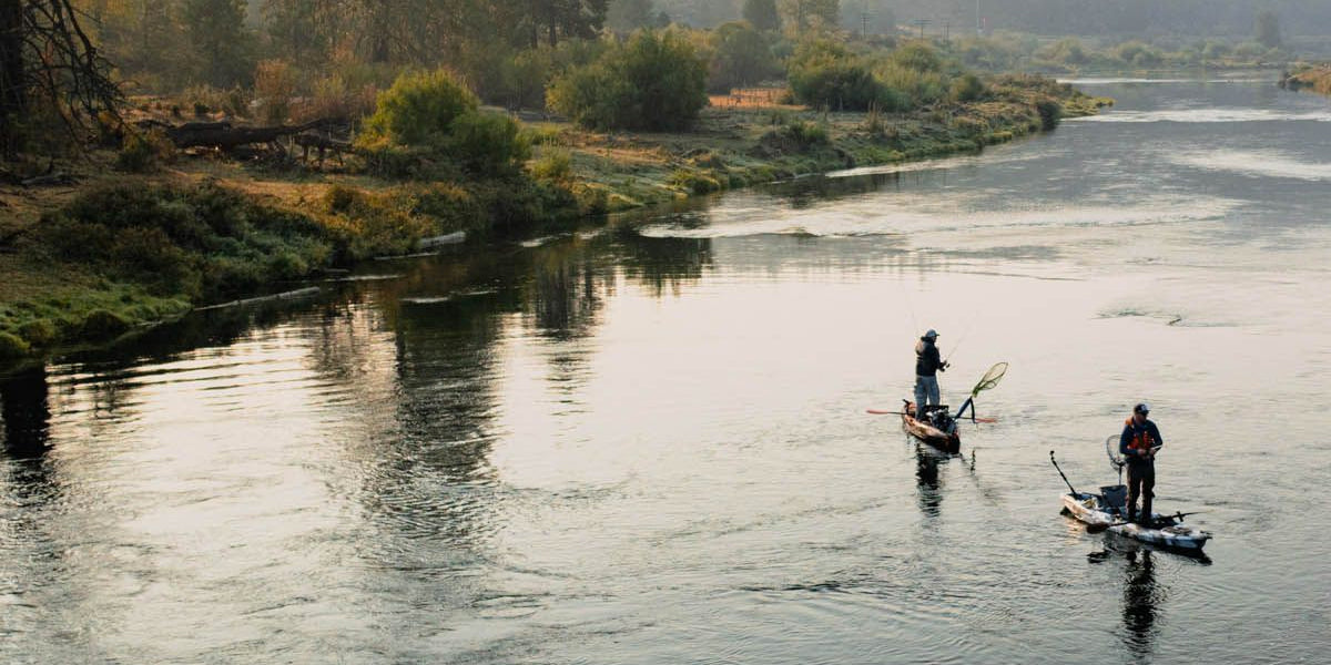 Kayak Fishing for Giant Trout in Oregon